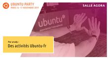 19.10 – Les activités Ubuntu-fr par cm-t by Ubuntu Party - Paris