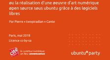 18.04 - The Gimp par Pierre « twopiradians » Cante by Ubuntu Party - Paris